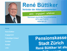 Tablet Screenshot of buettiker.org